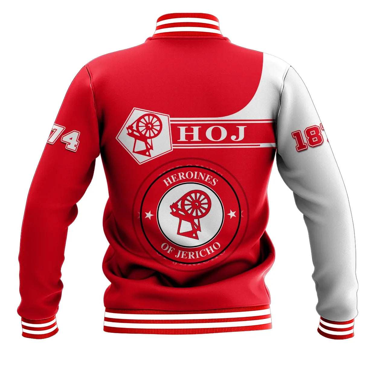 Personalised Heroines Of Jericho Baseball Jacket