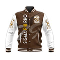 Africa Zone Jacket - Sigma Phi Rho Baseball Jacket Drinking Style