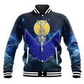 Orisha Obatala Gods And Angel Galaxy Background Baseball Jacket