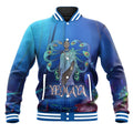 Orisha Yemaya Ocean God Baseball Jacket
