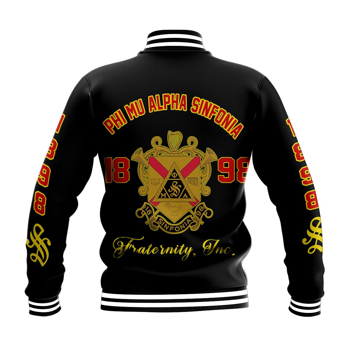 Phi Mu Alpha Sinfonia Edsel Ver.2 Baseball Jacket
