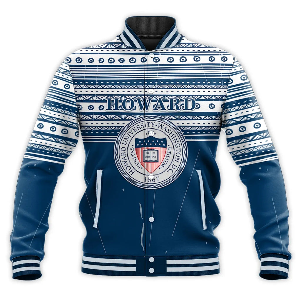 Howard Forever African American  Baseball Jacket