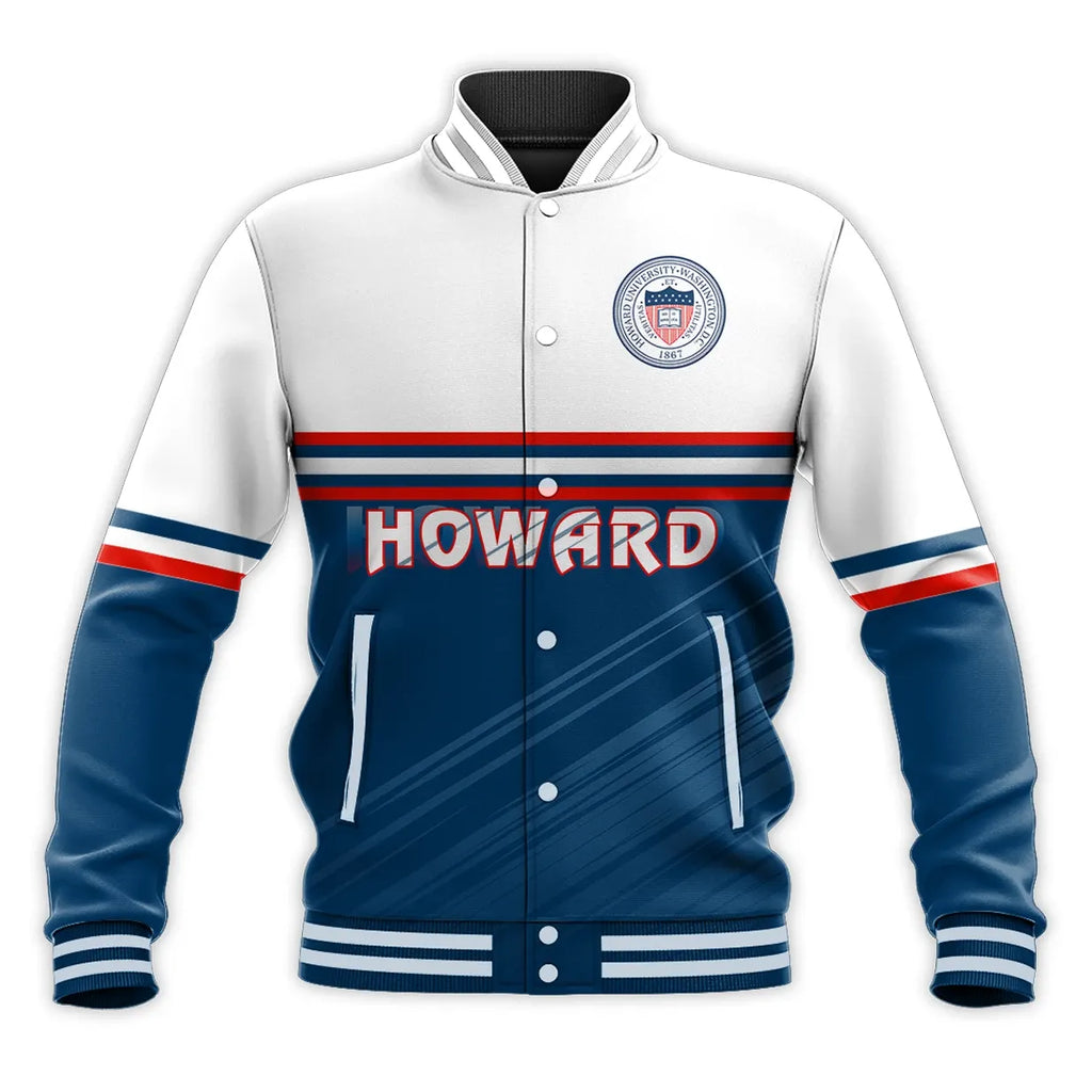Africa Zone Jacket - Howard University Version Special Hu Baseball Jacket J5