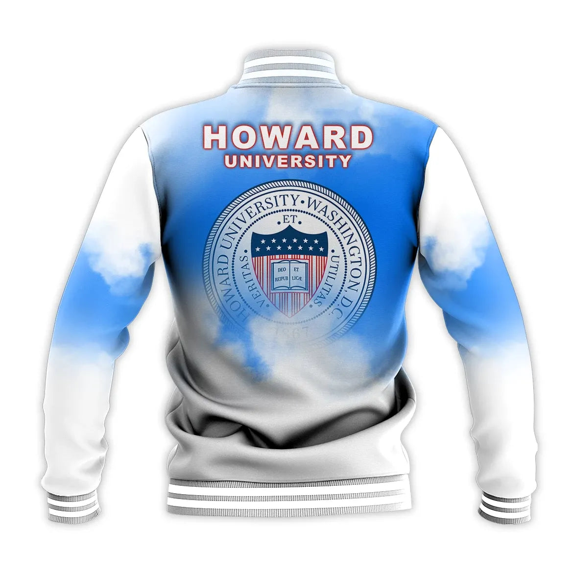 Africa Zone Jacket - Howard University Dream High Baseball Jacket J5