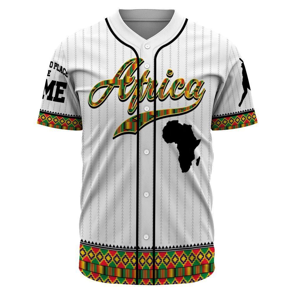 Africa Zone Baseball Jersey - Personalised Africa Team J5