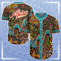 Africa Zone Baseball Jersey - Africa Summer