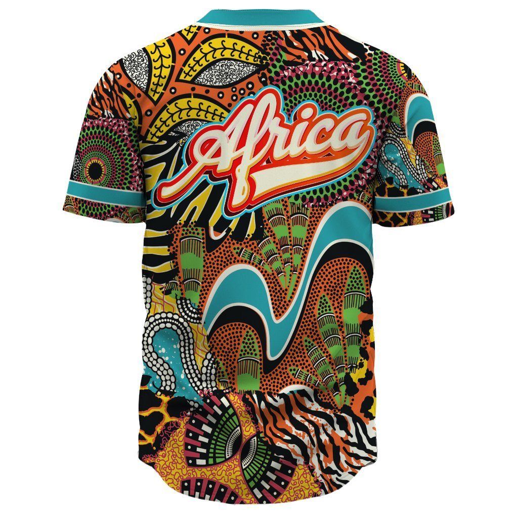 Africa Zone Baseball Jersey - Africa Summer J5