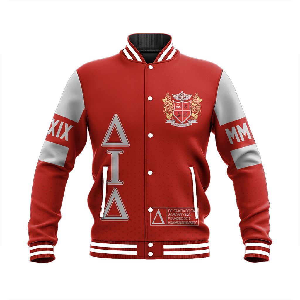 MCM Delta Iota Delta Baseball Jacket | Africazone.store