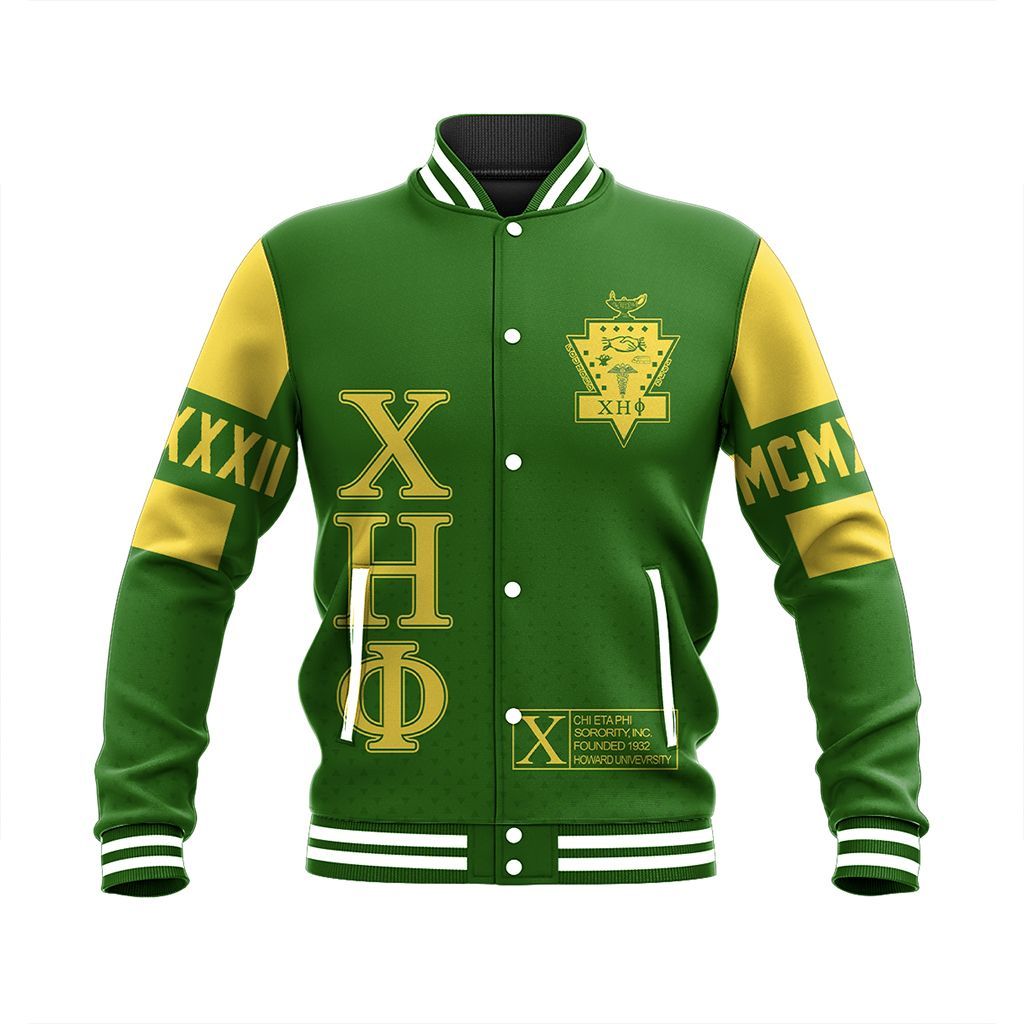 MCM Chi Eta Phi Baseball Jacket | Africazone.store