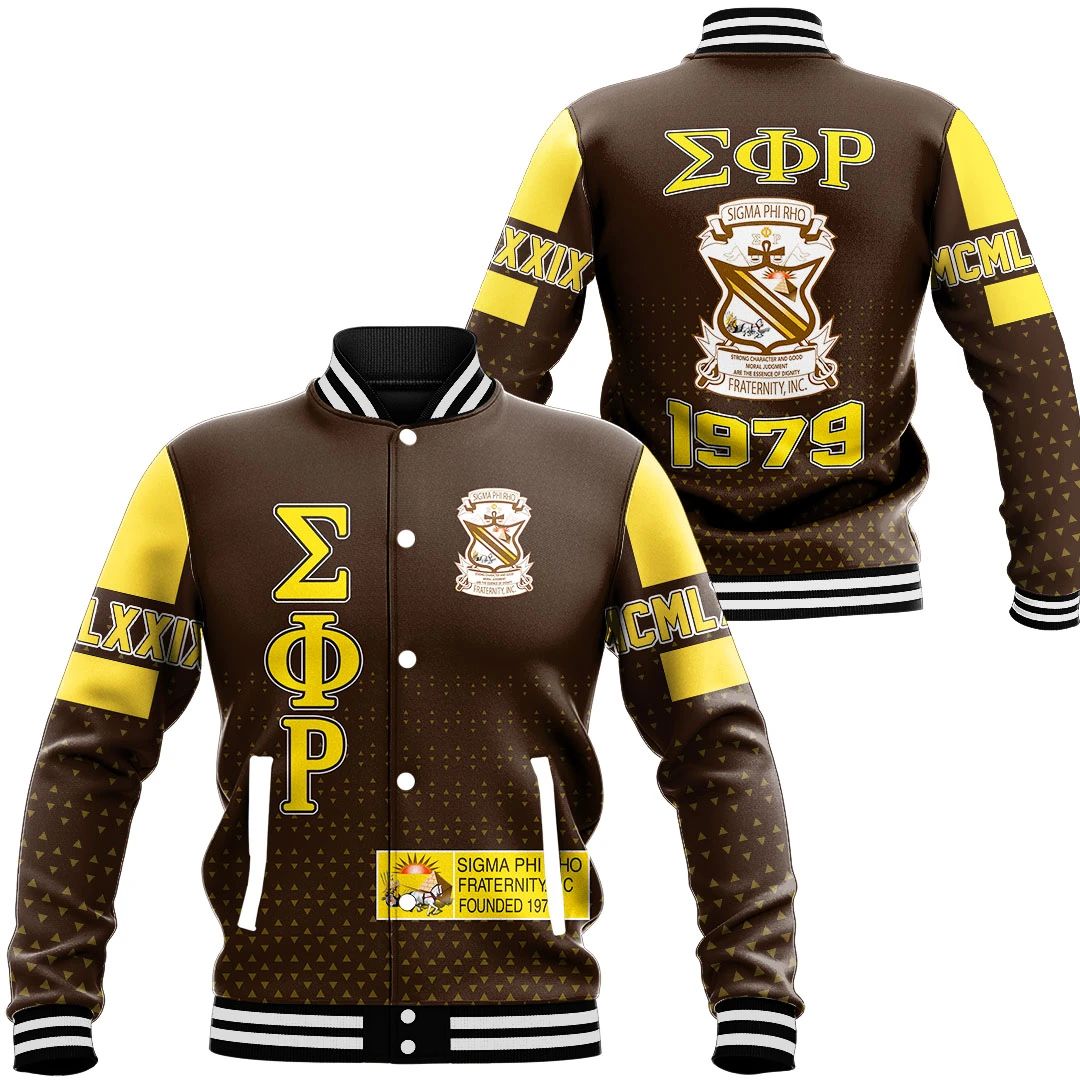 Africa Zone Jacket - MCM Sigma Phi Rho Baseball Jackets A31