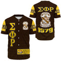 Africa Zone Baseball Jersey - MCM Sigma Phi Rho Baseball Jerseys A31