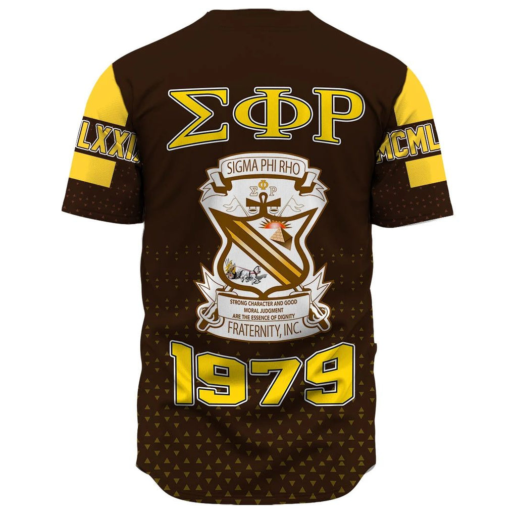 Africa Zone Baseball Jersey - MCM Sigma Phi Rho Baseball Jerseys A31