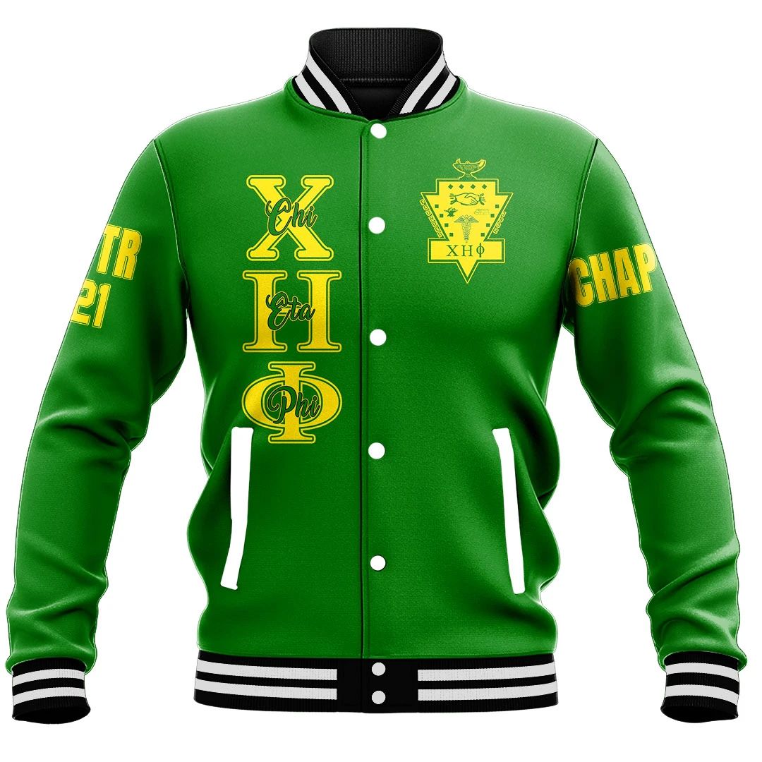 (Custom) Africa Zone Jacket - Chi Eta Phi Baseball Jackets A31
