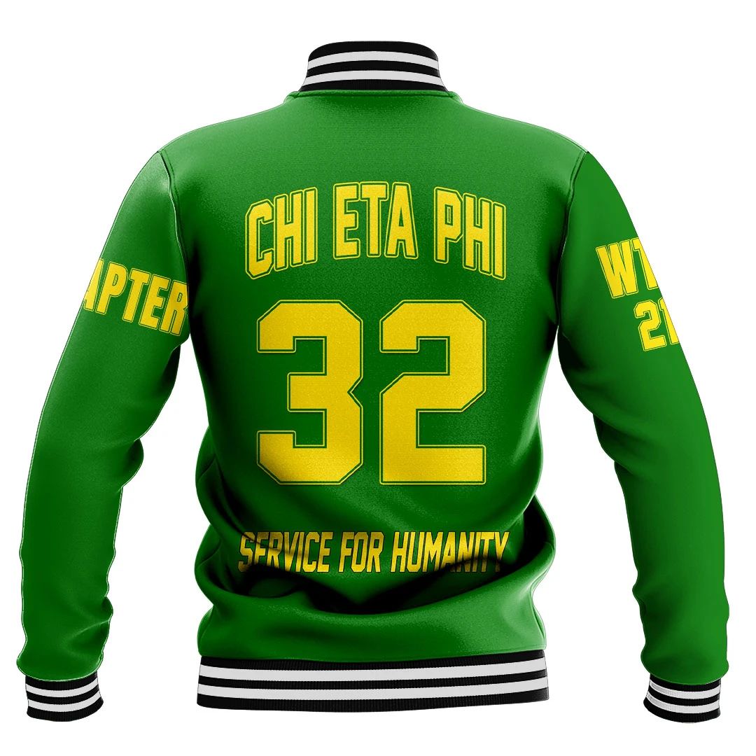 (Custom) Africa Zone Jacket - Chi Eta Phi Baseball Jackets A31