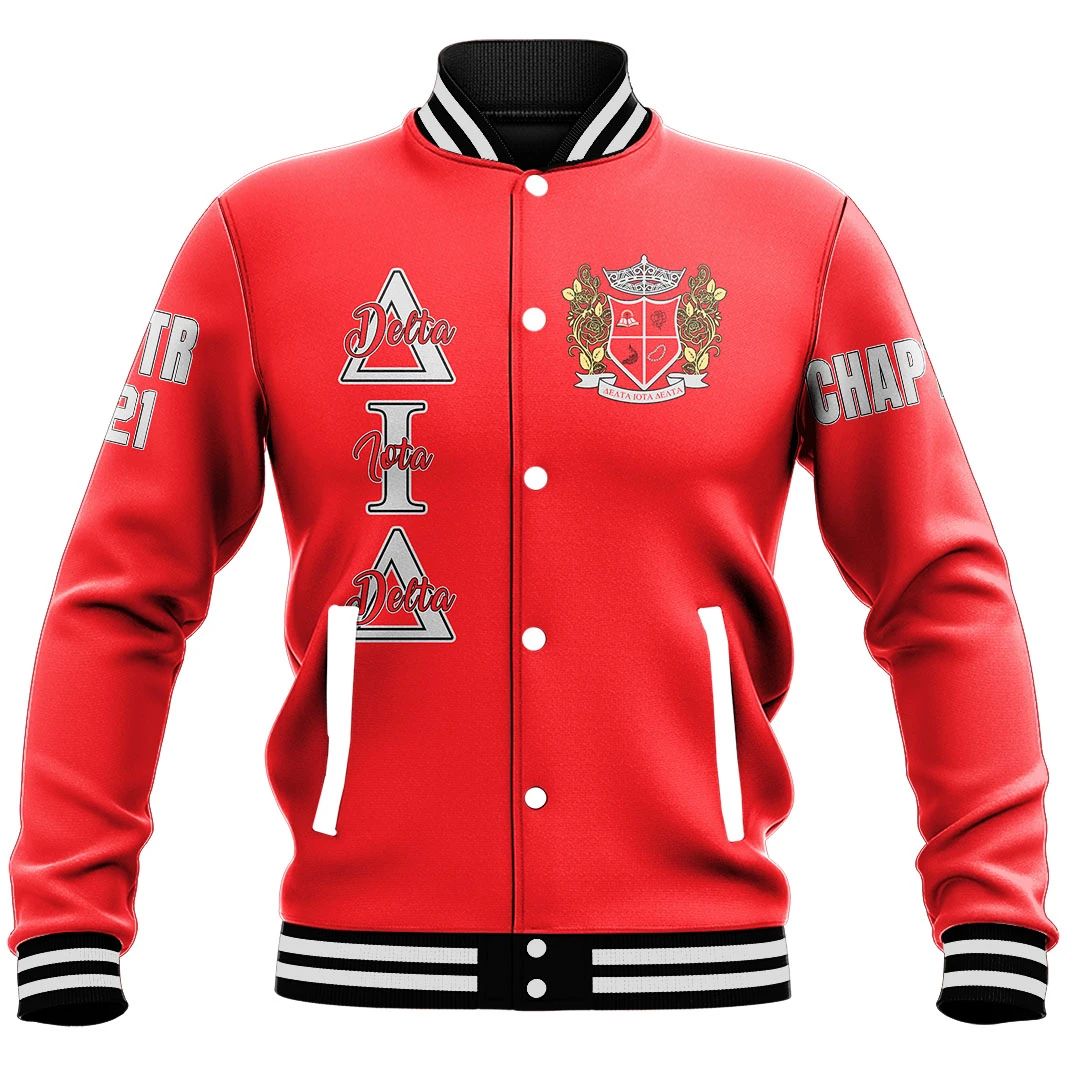 (Custom) Africa Zone Jacket - Delta Iota Delta Baseball Jackets A31
