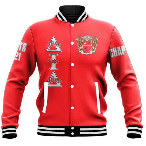 (Custom) Africa Zone Jacket - Delta Iota Delta Baseball Jackets A31