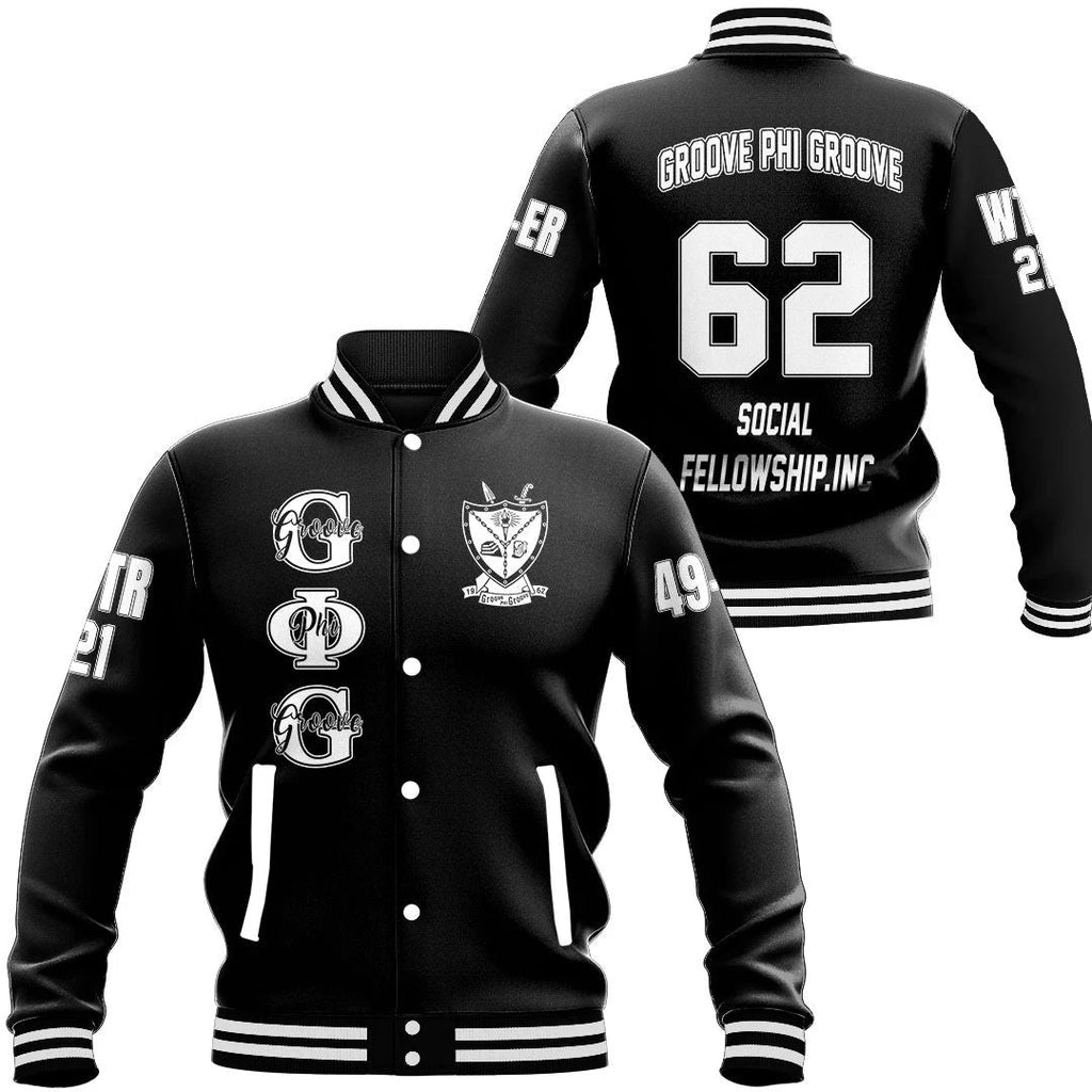 (Custom) Africa Zone Jacket - Groove Phi Groove Baseball Jackets A31