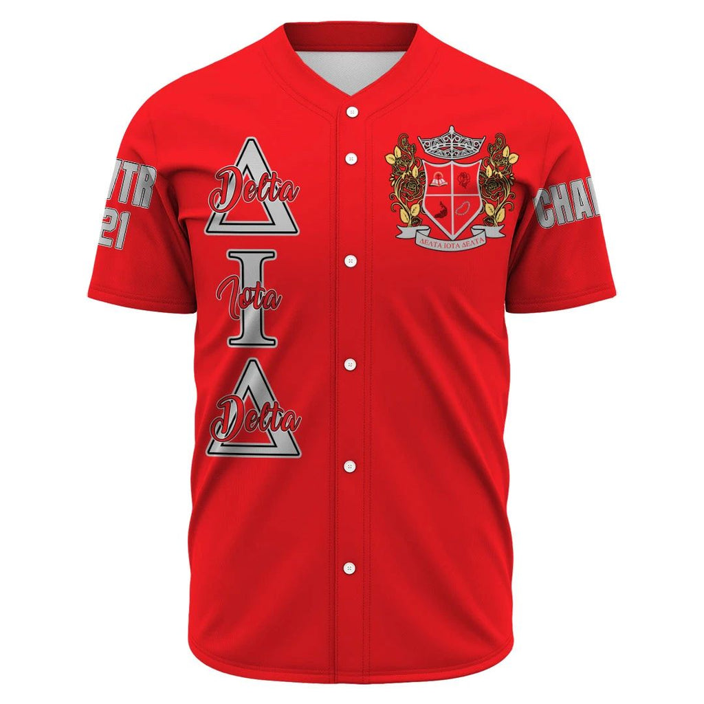 (Custom) Africa Zone Baseball Jersey - Delta Iota Delta Baseball Jerseys A31