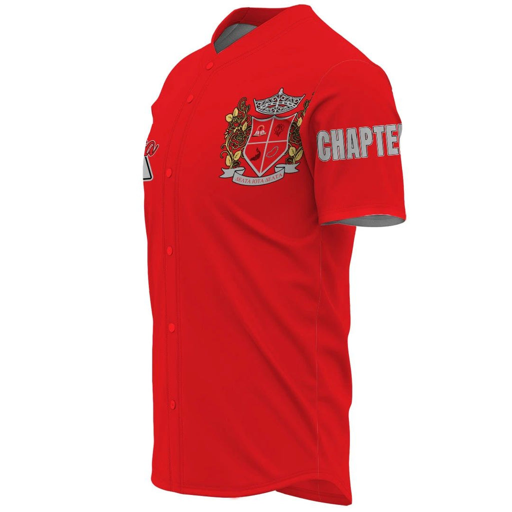 (Custom) Africa Zone Baseball Jersey - Delta Iota Delta Baseball Jerseys A31