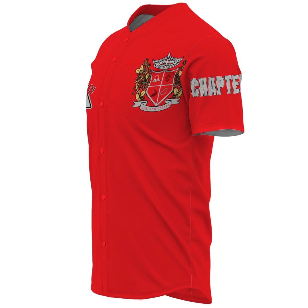 (Custom) Africa Zone Baseball Jersey - Delta Iota Delta Baseball Jerseys A31
