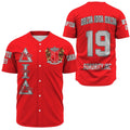 (Custom) Africa Zone Baseball Jersey - Delta Iota Delta Baseball Jerseys A31