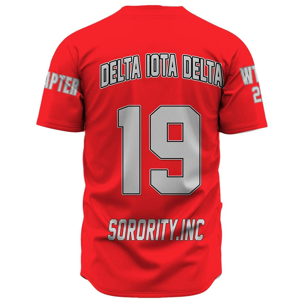 (Custom) Africa Zone Baseball Jersey - Delta Iota Delta Baseball Jerseys A31