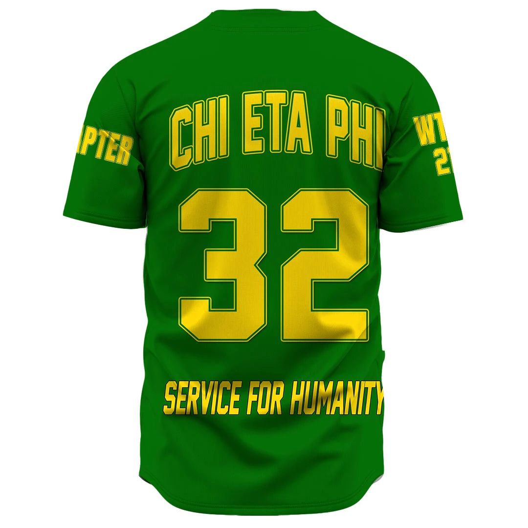 (Custom) Africa Zone Baseball Jersey - Chi Eta Phi Baseball Jerseys A31