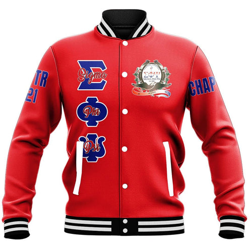 (Custom) Africa Zone Jacket - Sigma Phi Psi Baseball Jackets A31