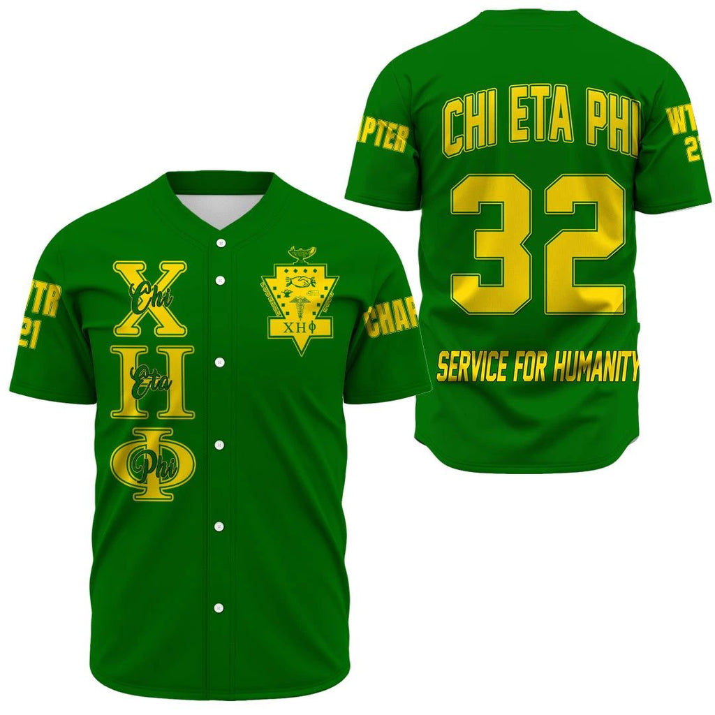 (Custom) Africa Zone Baseball Jersey - Chi Eta Phi Baseball Jerseys A31