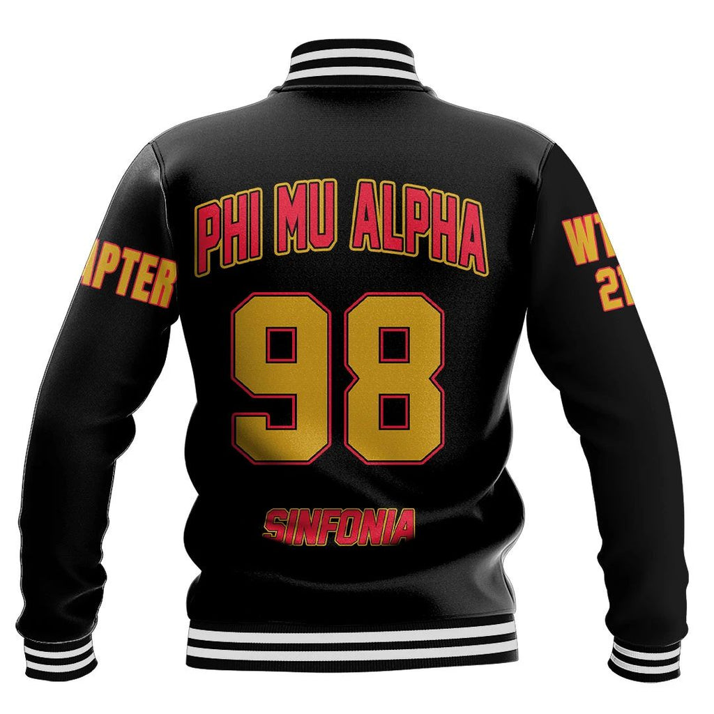 Phi Mu Alpha Baseball Jackets | Africazone.store