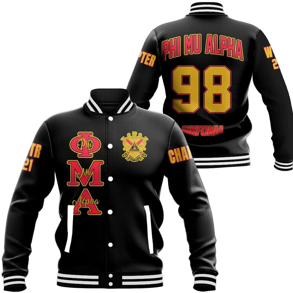 Phi Mu Alpha Baseball Jackets | Africazone.store