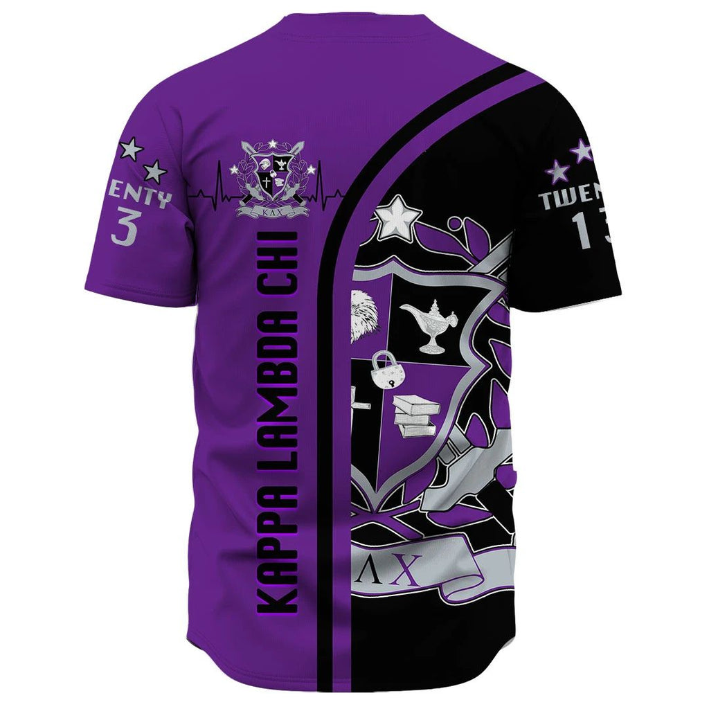 Kappa Lambda Chi In My Heart Baseball Jerseys | Africazone.store