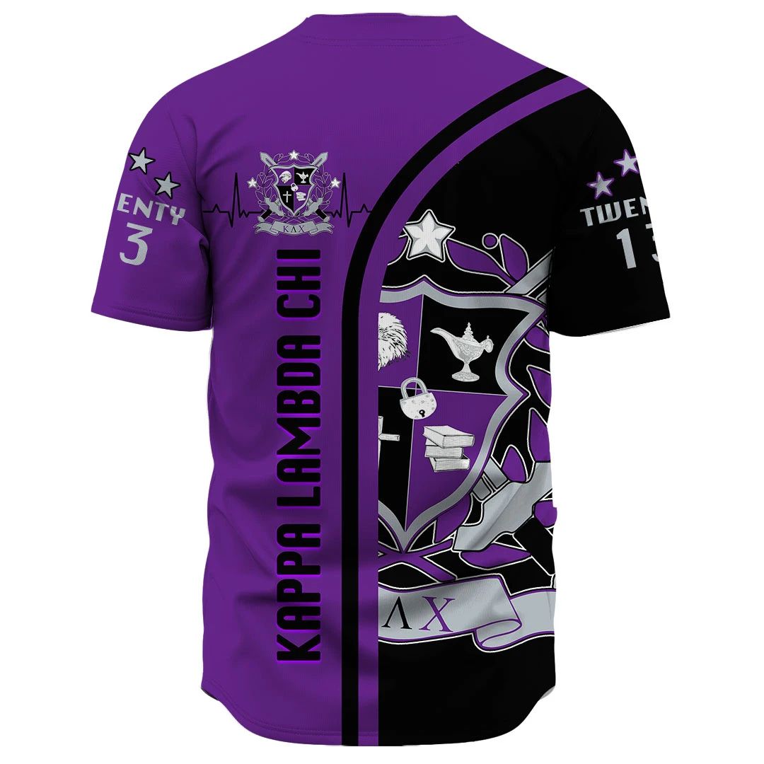 Kappa Lambda Chi In My Heart Baseball Jerseys | Africazone.store