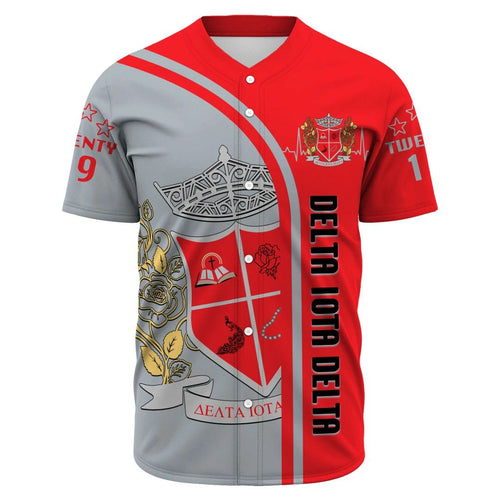 Delta Iota Delta In My Heart Baseball Jerseys | Africazone.store