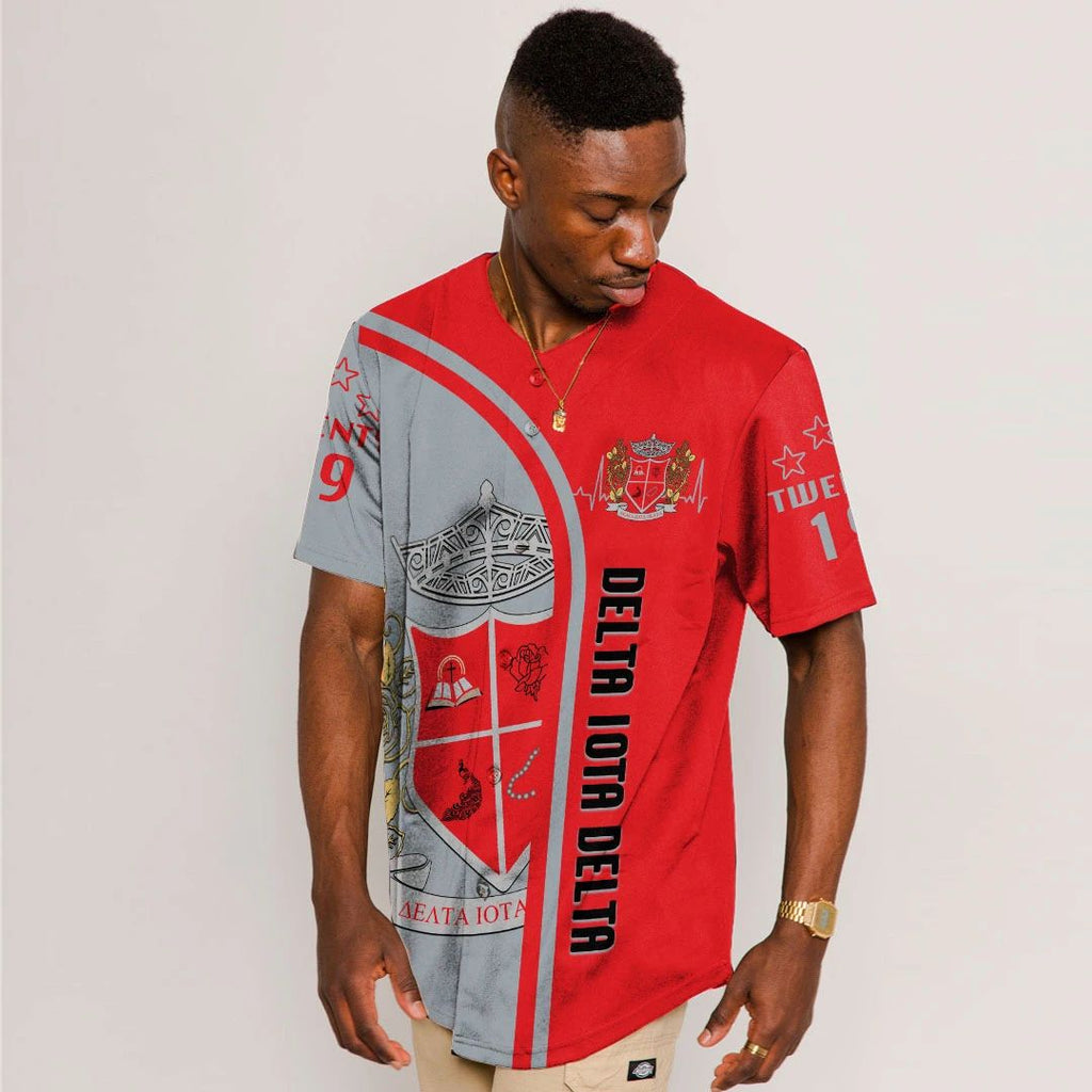 Delta Iota Delta In My Heart Baseball Jerseys | Africazone.store