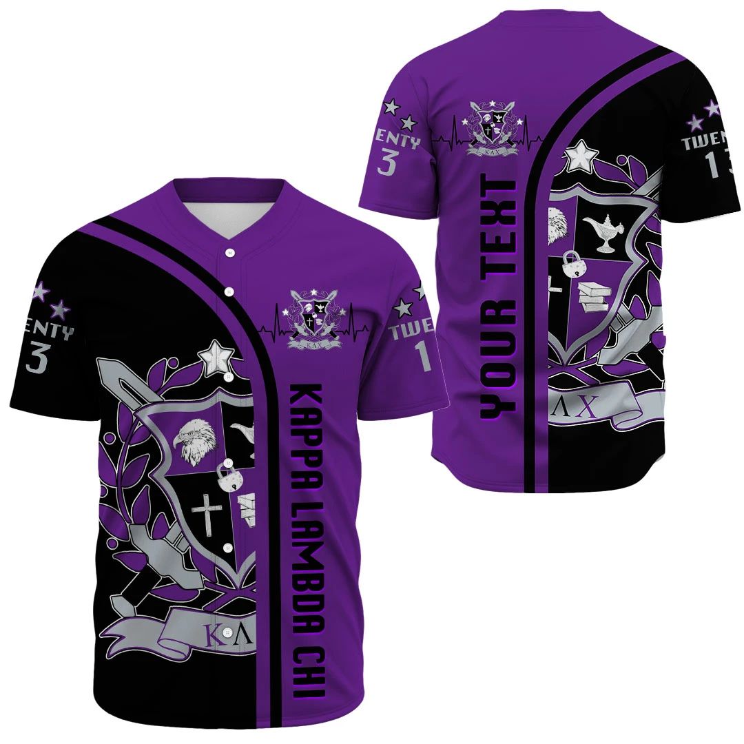 Kappa Lambda Chi In My Heart Baseball Jerseys | Africazone.store