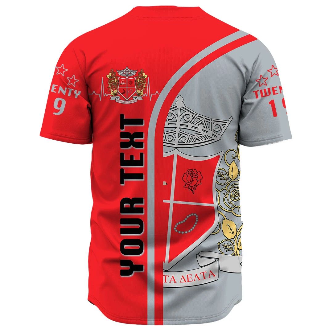 Delta Iota Delta In My Heart Baseball Jerseys | Africazone.store