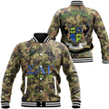 Sigma Alpha Gamma Camo Baseball Jackets | Africazone.store