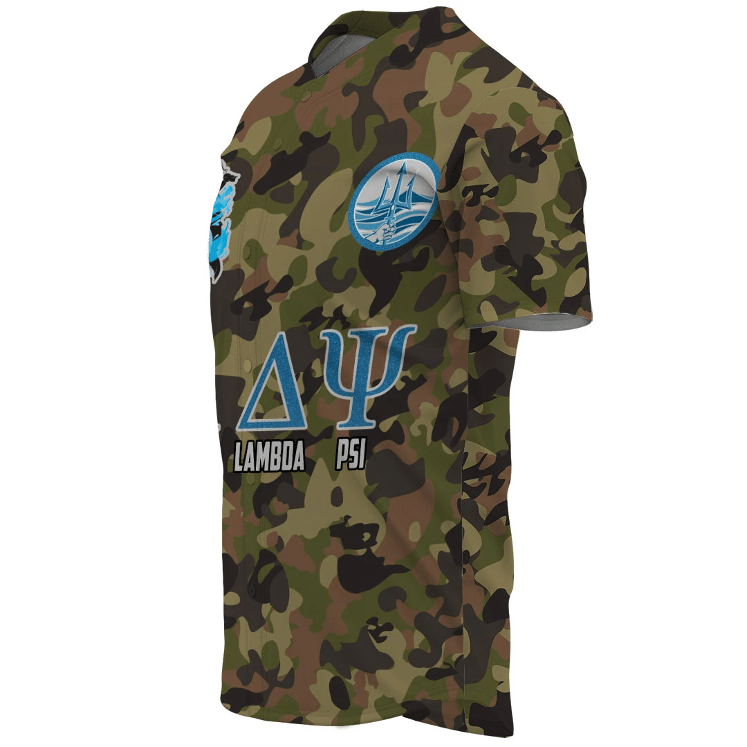 Alpha Lambda Psi Camo Baseball Jerseys | Africazone.store
