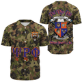 Psi Rho Phi Camo Baseball Jerseys | Africazone.store