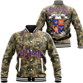 Psi Rho Phi Camo Baseball Jackets | Africazone.store
