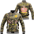 Nu Gamma Rho Camo Baseball Jackets | Africazone.store
