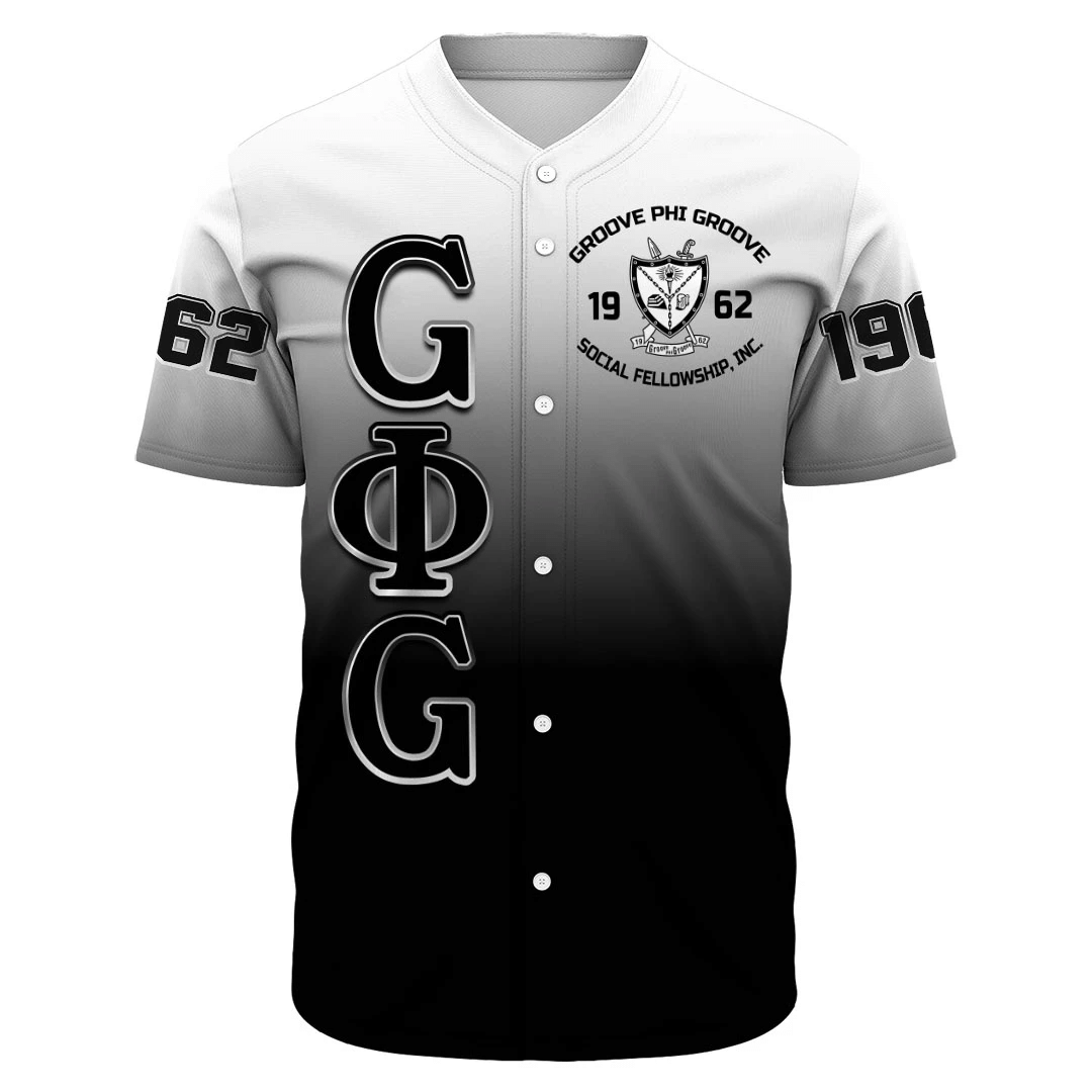 Groove Phi Groove Gradient Baseball Jerseys | Africazone.store