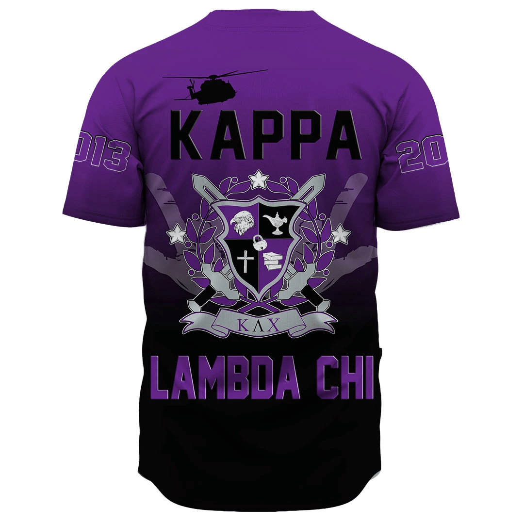 Kappa Lambda Chi Gradient Baseball Jerseys | Africazone.store
