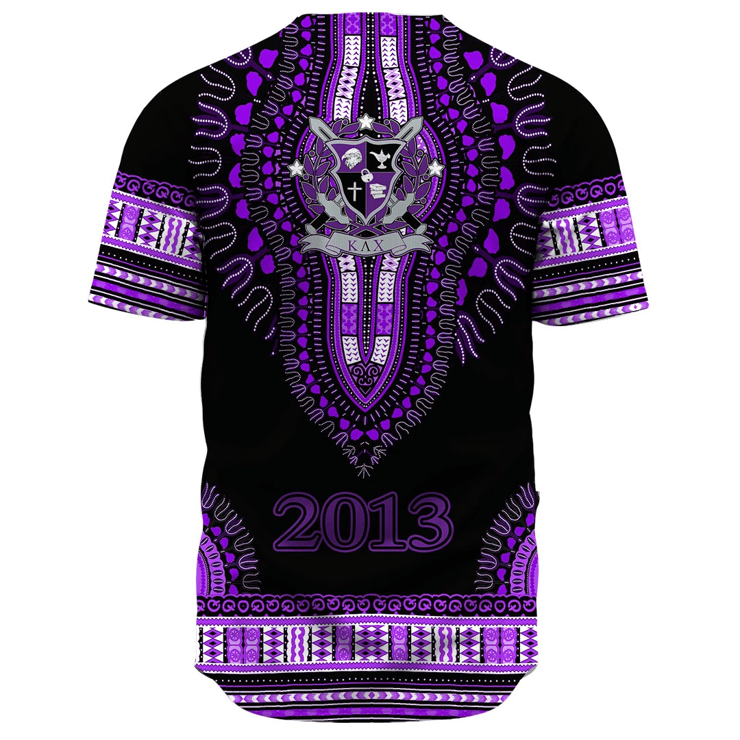 Kappa Lambda Chi Dashiki Baseball Jerseys | Africazone.store