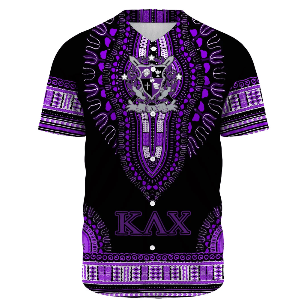 Kappa Lambda Chi Dashiki Baseball Jerseys | Africazone.store