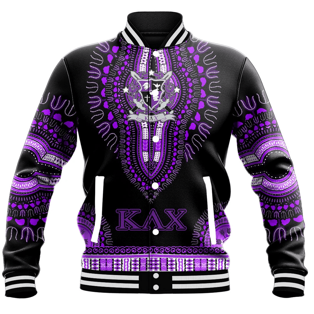 Kappa Lambda Chi Dashiki Baseball Jackets | Africazone.store