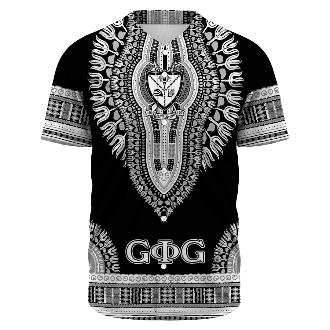 Groove Phi Groove Dashiki Baseball Jerseys | Africazone.store