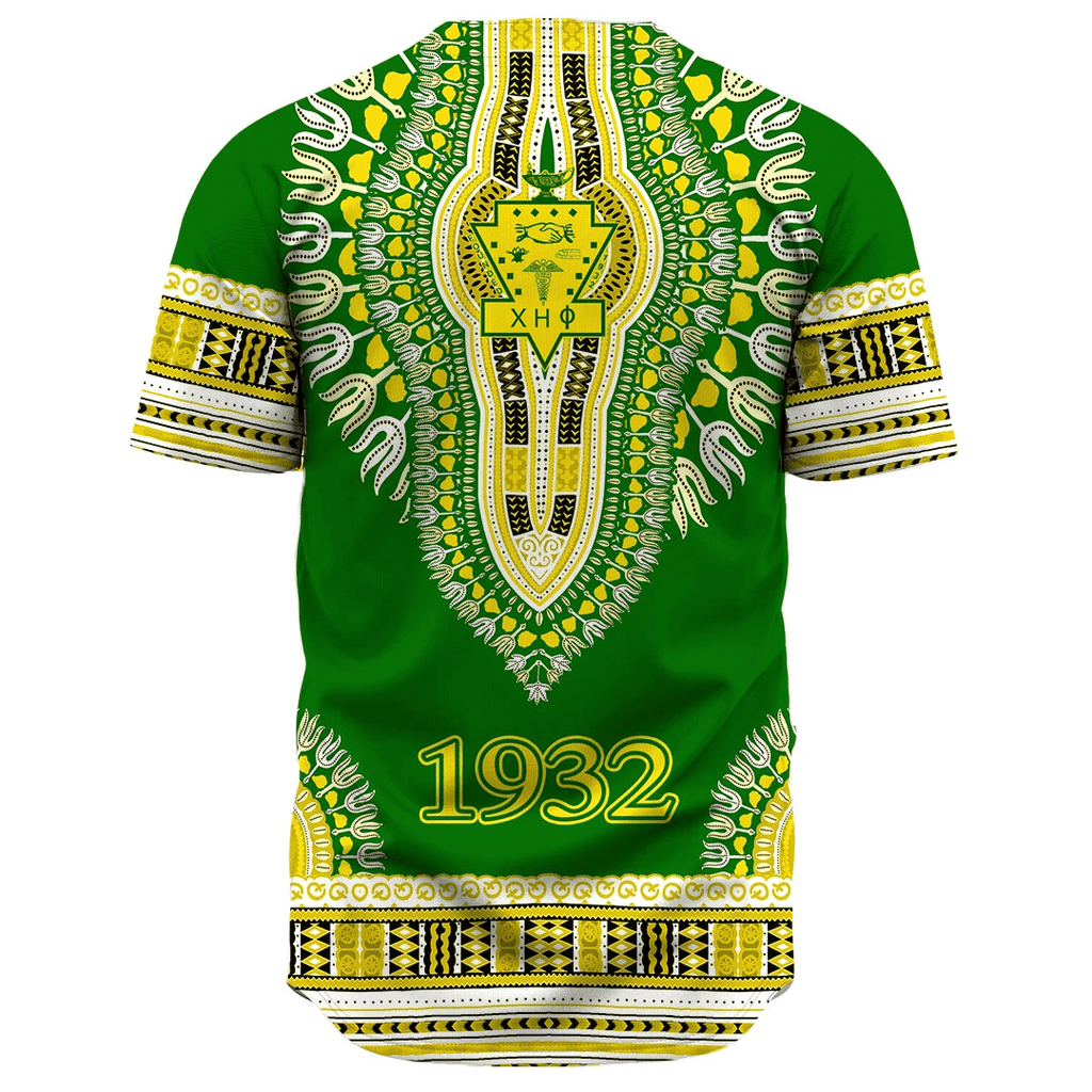 Chi Eta Phi Dashiki Baseball Jerseys | Africazone.store