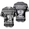 Africa Zone Baseball Jersey - Groove Phi Groove African Pattern Christmas Baseball Jerseys A31